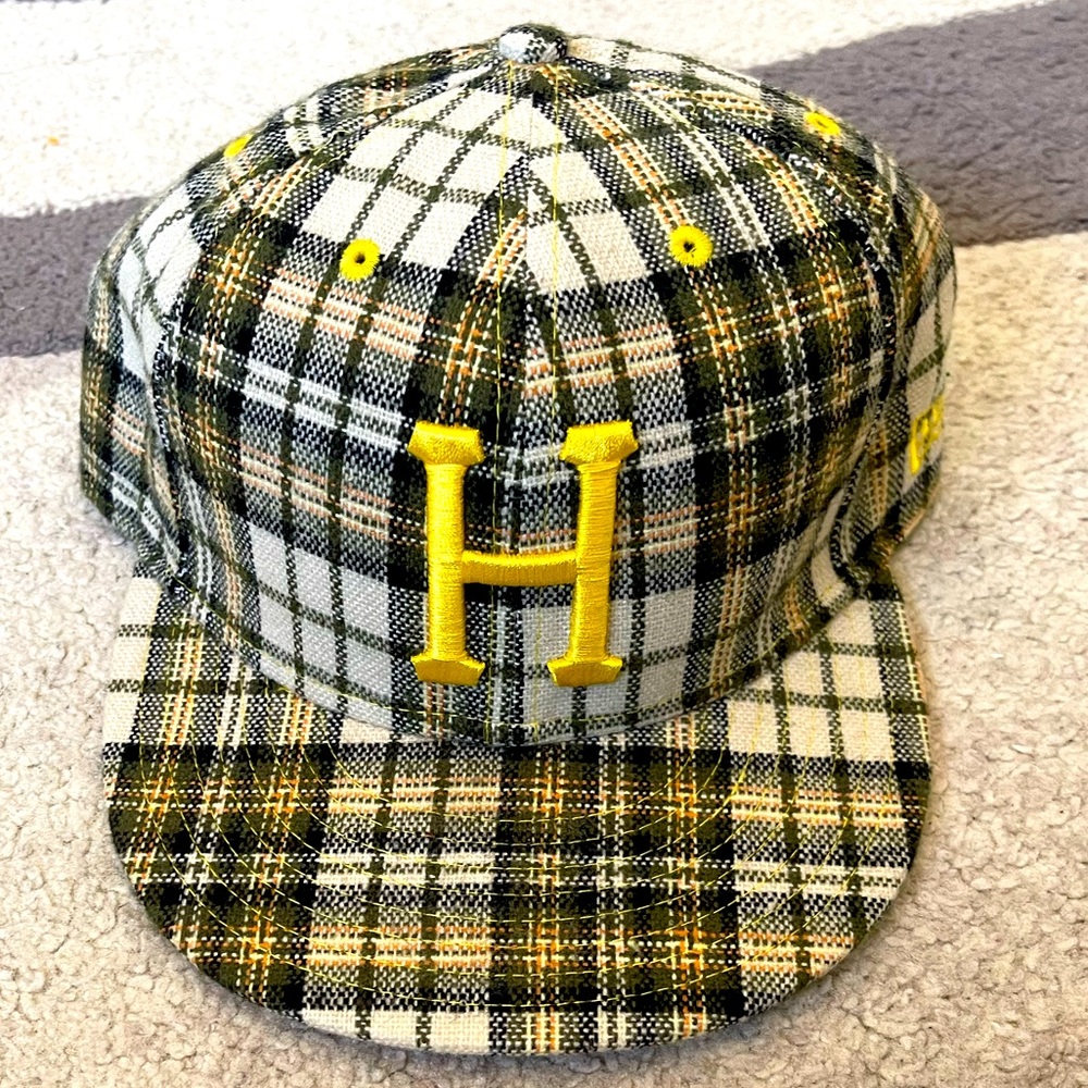 HUF Plaid New Era Hat 7 3/4